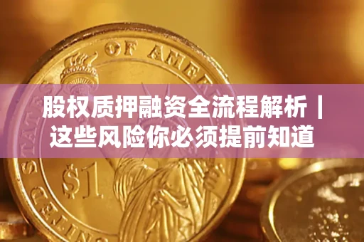 武汉股权质押融资全流程解析｜这些风险你必须提前知道