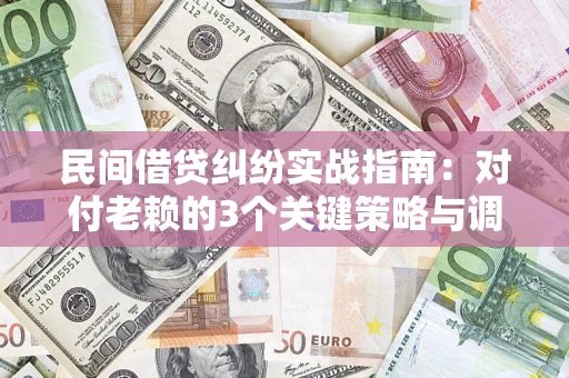 武汉民间借贷纠纷实战指南：对付老赖的3个关键策略与调解盲区解析