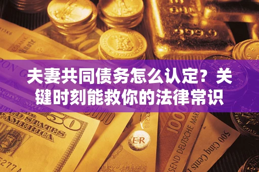 武汉夫妻共同债务怎么认定？关键时刻能救你的法律常识